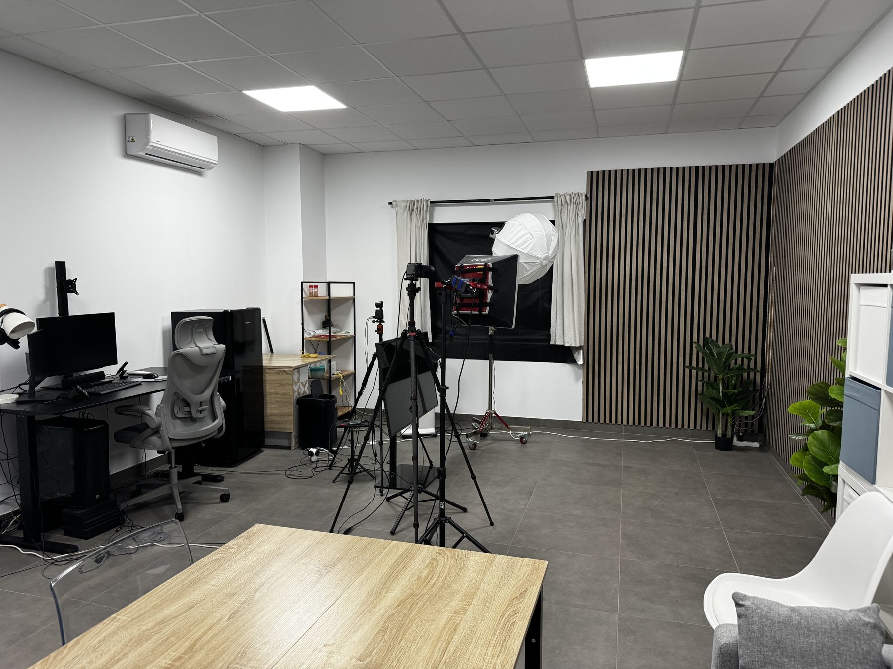 Iluminación en estudio propio