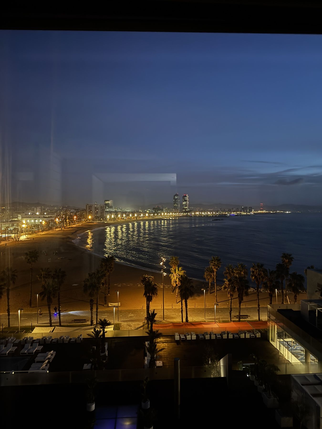 Málaga de noche
